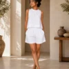 Sopie Cotton Solid Shorts - Image 2
